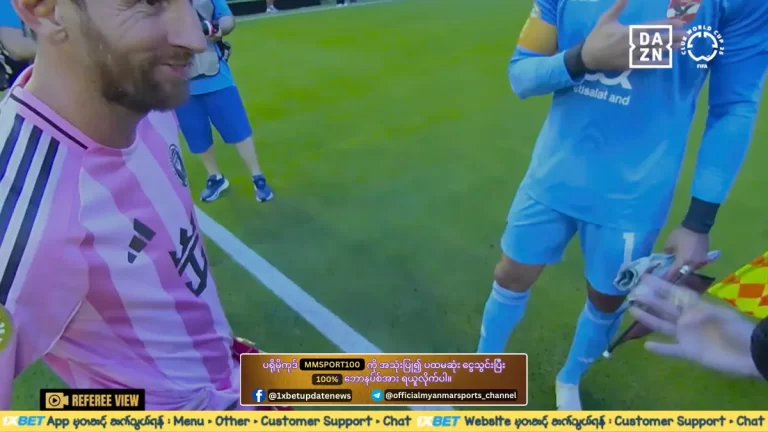 FIFA club world cup 2025 - View from the referee body cam